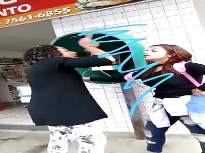 you posted , you posted ,you posted ,girl gets multiple slaps on the f