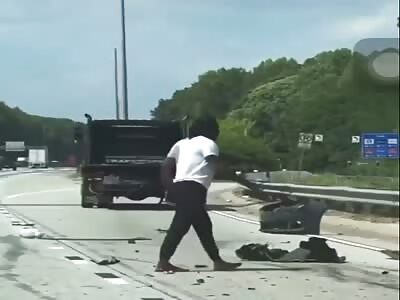 Car Crash and Broken Foot.