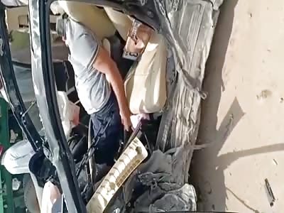 Car Driver Decapitated In Road Accident.