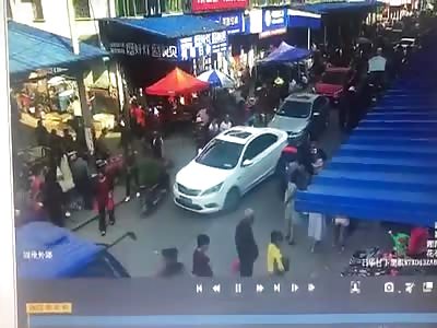 Truck Mows Down Crowd