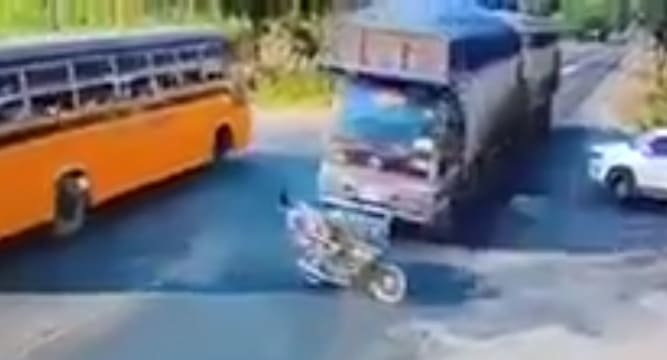 Clearly Busses Are Not a Fan of This Guy