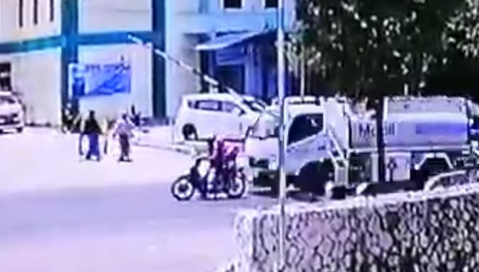 Fuel Truck Coming Through