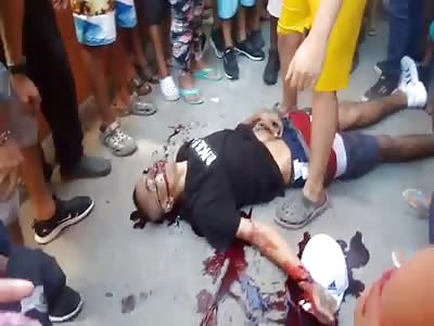 Last Moments of Man Who Was Shot