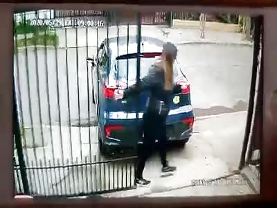 Chick Holds Her Ground When Hitmen Arrive