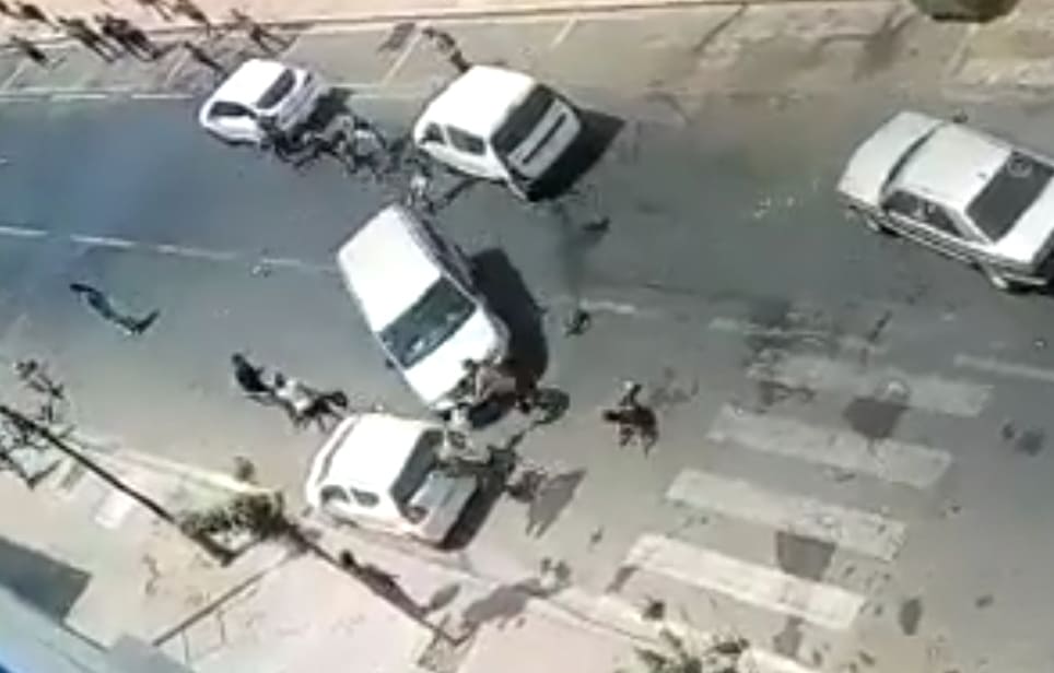 Morrocan Man Runs Down Bystanders in the Street
