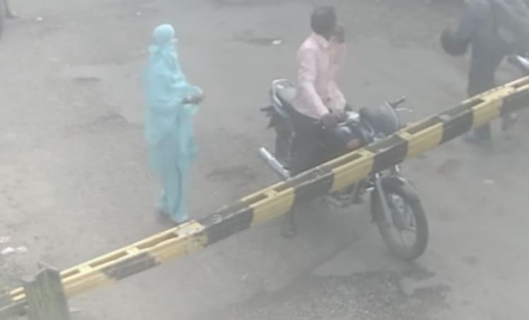 Woman Gets Wrecked at Railway Crossing