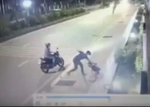 Chased Down and Stabbed to Death