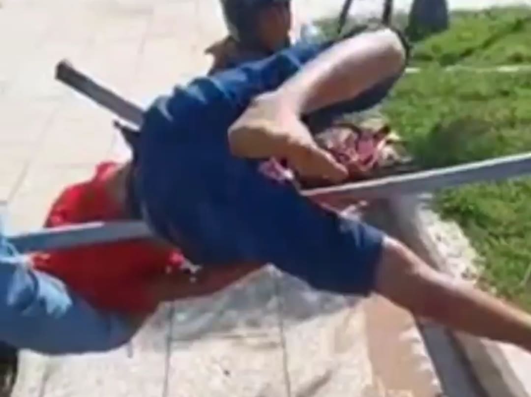 Girl and Grandfather Impaled in Road Accident