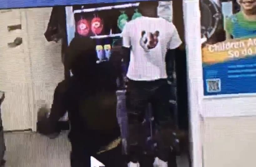 Man Takes a Headshot at the Laundromat. 