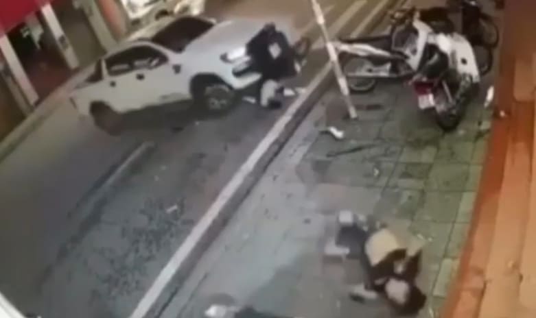 Brutal T-Bone in Vietnam