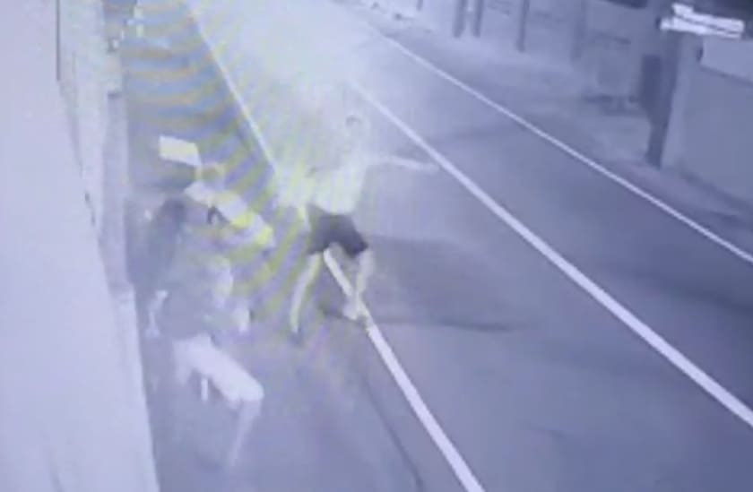 Man Gunned Down on the Sidewalk 