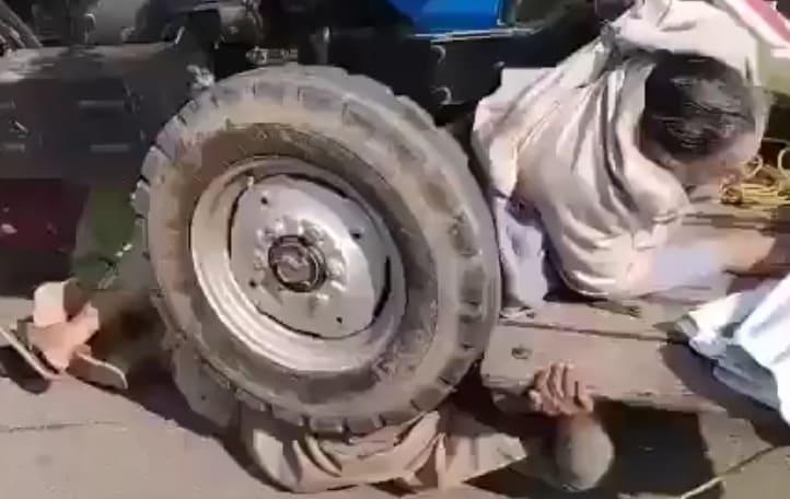 Women Run Over By Tractor During Protest In India (Extended Video)