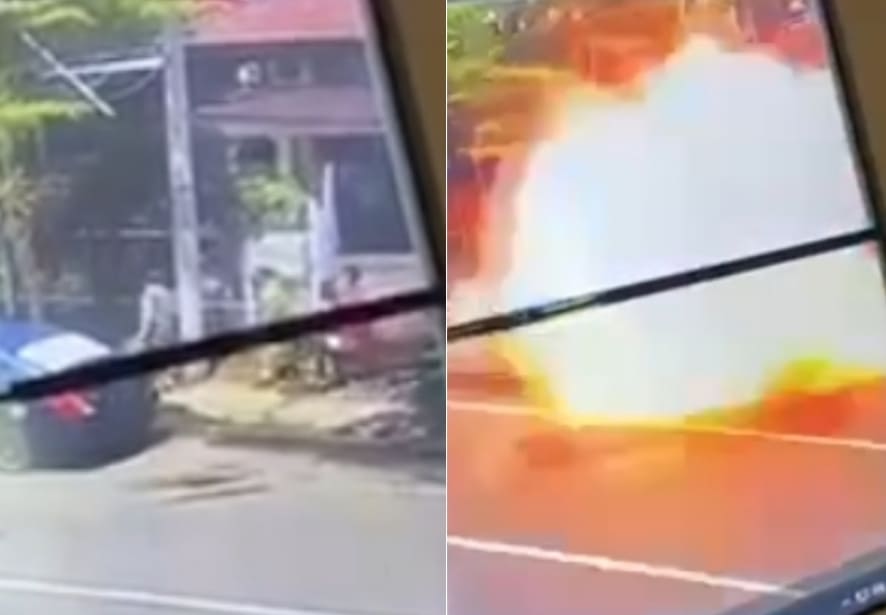 Suicide Bombing in Indonesia (With Aftermath)