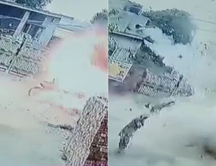 Street Vendor Killed While Transporting Fireworks