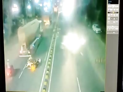 Truck Scores A Triple Kill