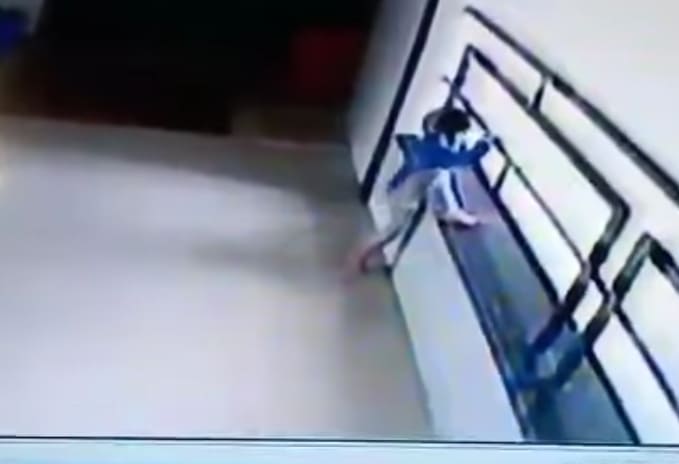 Unsupervised Toddler Falls To His Death