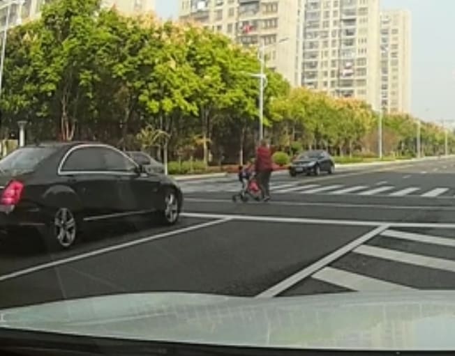 Father And Son Mowed Down at Zebra Crossing 