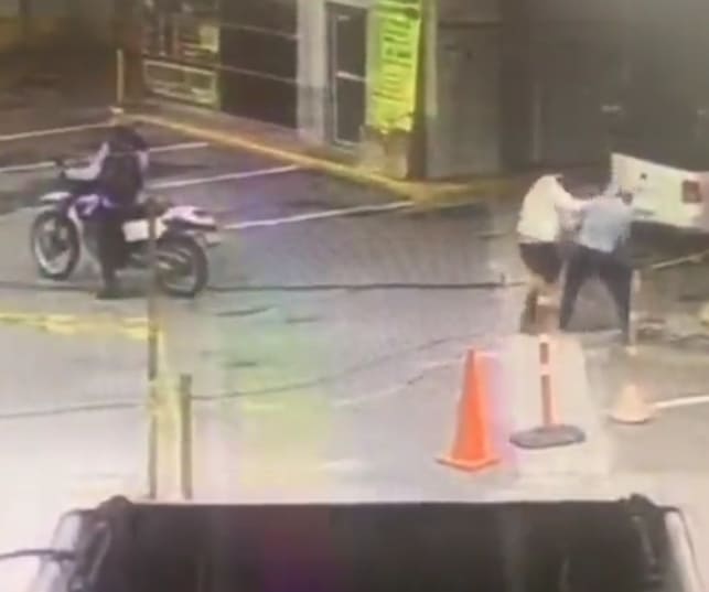 Retired Police Officer Takes A Bullet To The Head