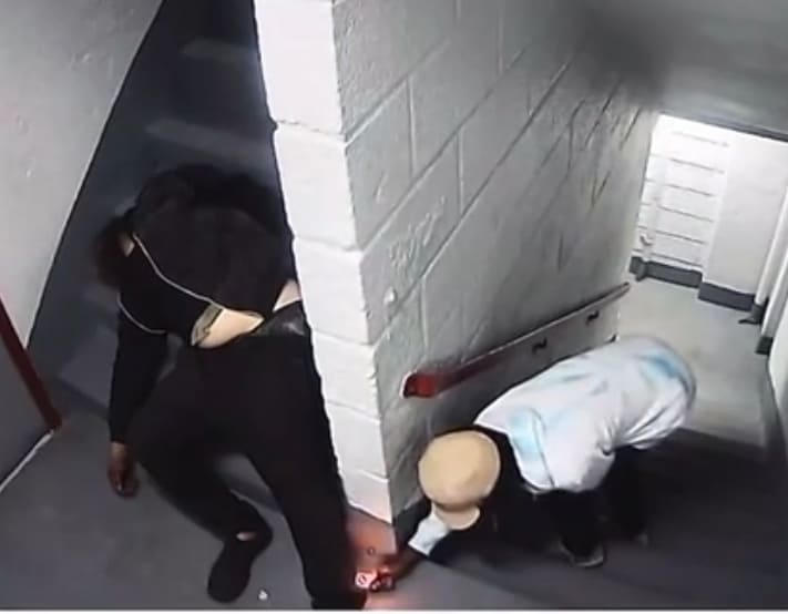 Homeless Dude Set Ablaze