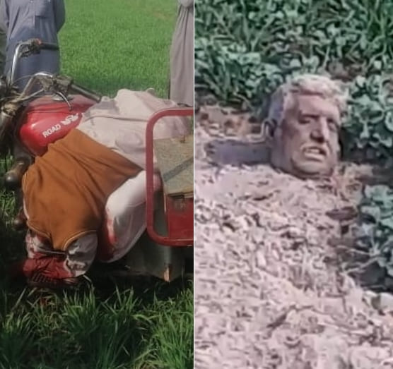 Old Man Decapitated By His Own Rickshaw