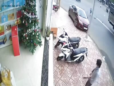 Poor Kid Ran Over By Dump Truck