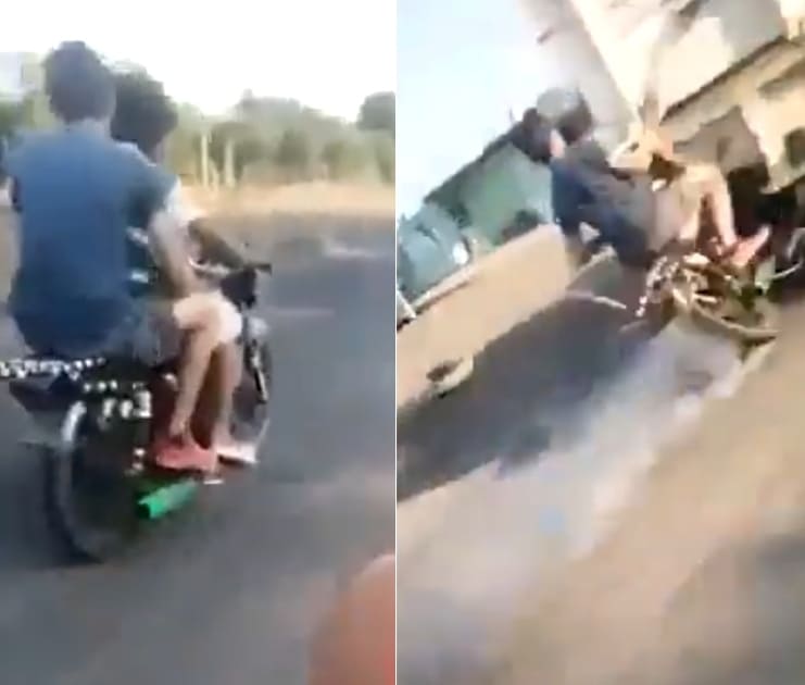 Teens Joyride Suddenly Interrupted
