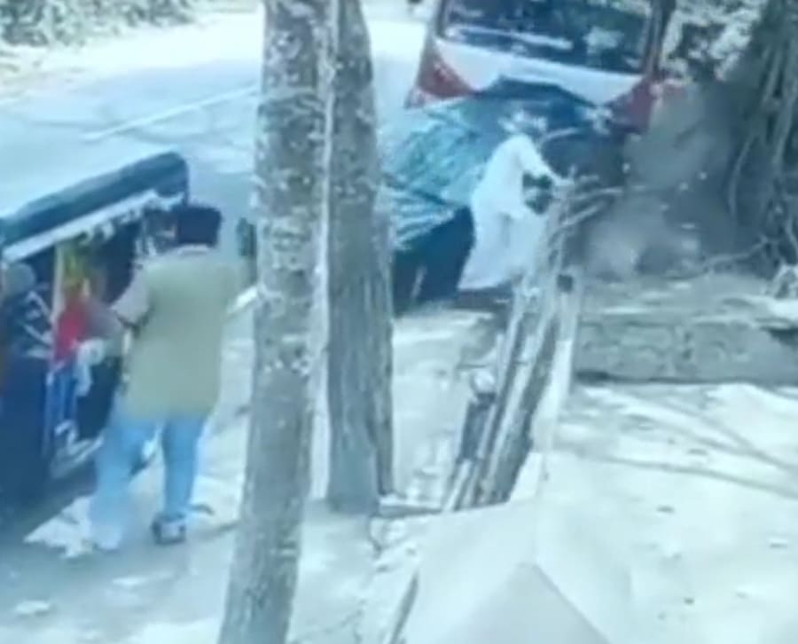 Saw The Truck Too Late...