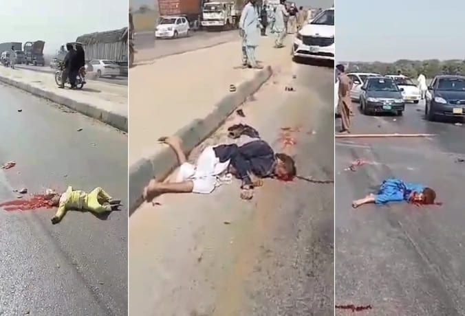 Tragic Accident On Freeway In Karachi