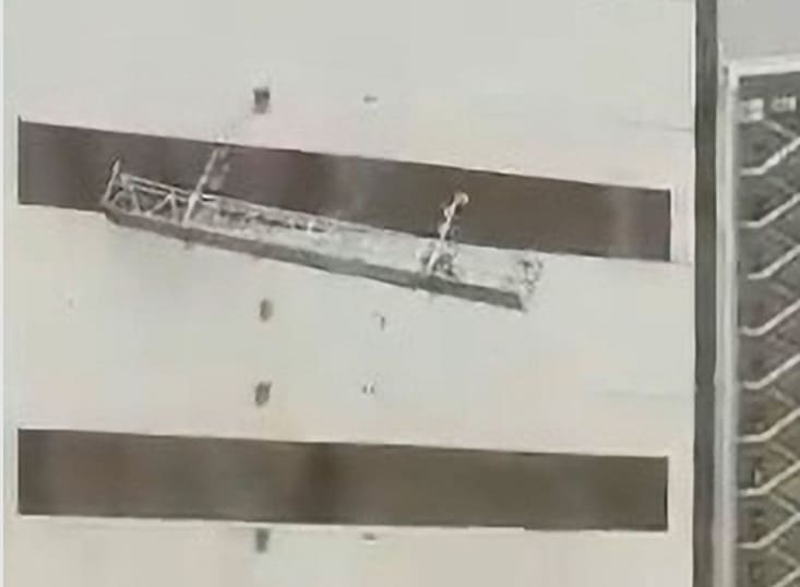 High Winds Send Workers Plummeting To Their Death