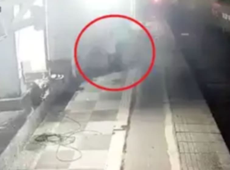 Man Pushes Wife In Front Of Speeding Train