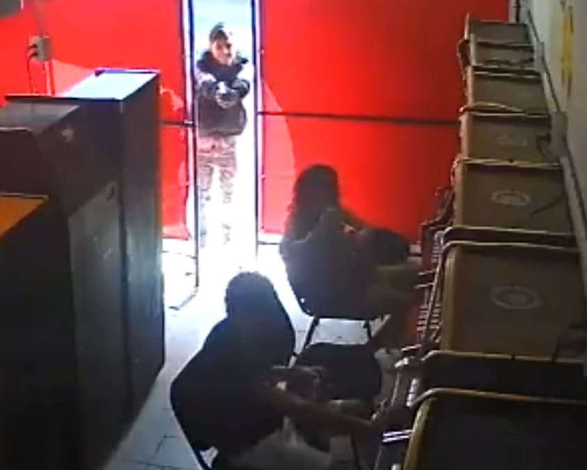 Hitman Opens Fire Killing Two On The Spot