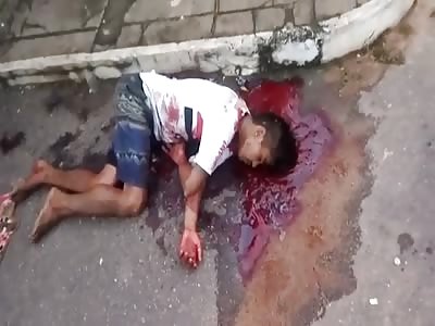 Found dead with deep cut