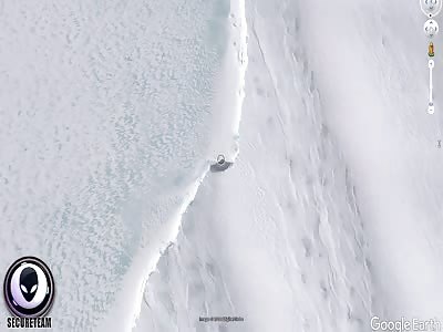 Large Saucer UFO Found Buried In Antarctica! 