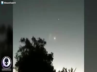 Mass Sighting Of Something Over Iran & Kuwait