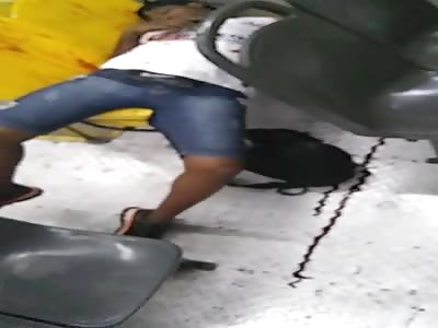 Dead inside bus or something