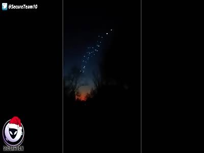 UFO Fleet Over Maine! Sinister Alien Sphere Found In Space 