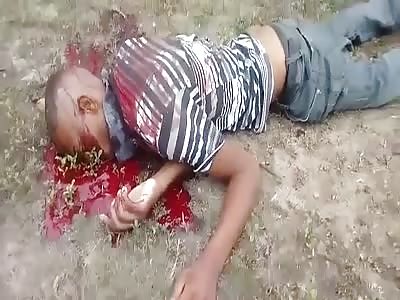 Died Of natural causes of a bullet to the head