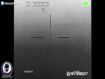 Thermal Camera Reveals Alien Craft! Man Shocked 