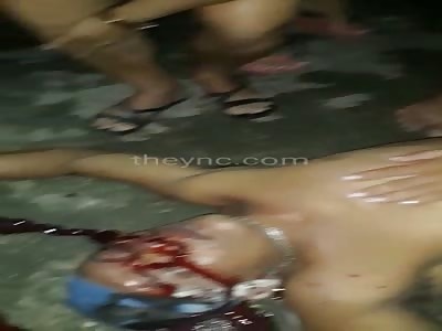 Disturbing scene of yet another murder