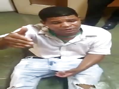 Market thief tortured 