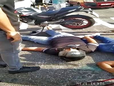 accident victim (two angles)