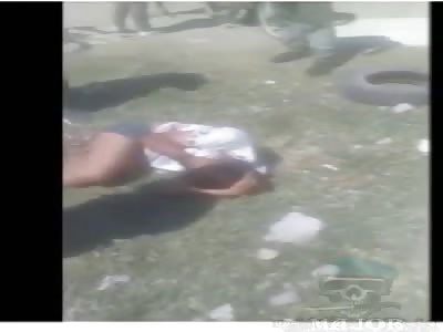 Thief punished with cable ruble