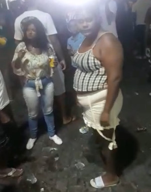 Girl Can't Outrun Blood-Thirsty Fat Bitch