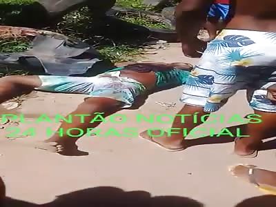 murdered man in Brazil