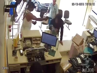 thief executed in roberry (2 angles)