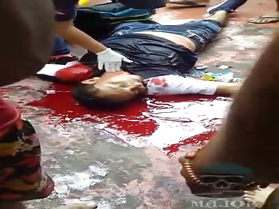 man is stabbed to death by his own brother in Brazil