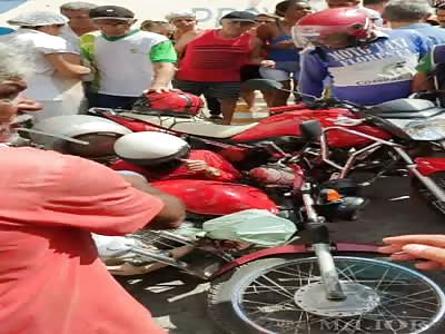 accident with gas deliverers