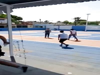 man gets brutal blow