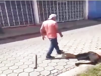 man gets brutal blow 