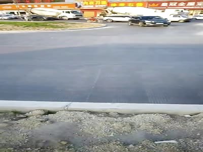 Accident in the street